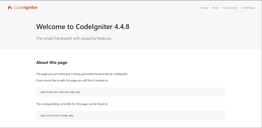 codeigniter